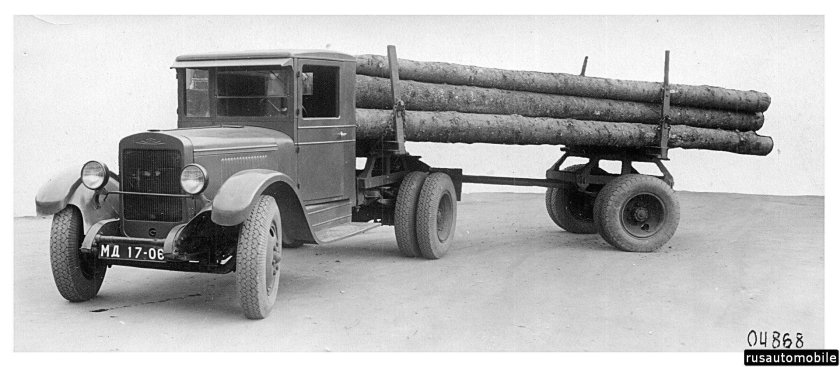 ЗИС 5 седельный тягач