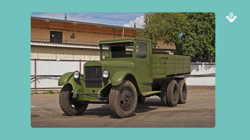 Грузовик ЗИС-6.