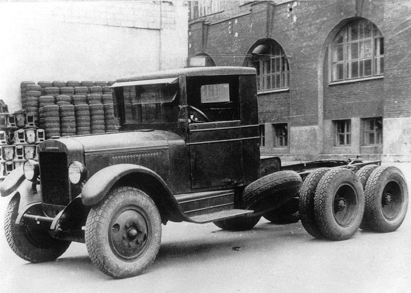 ЗИС 5 седельный тягач