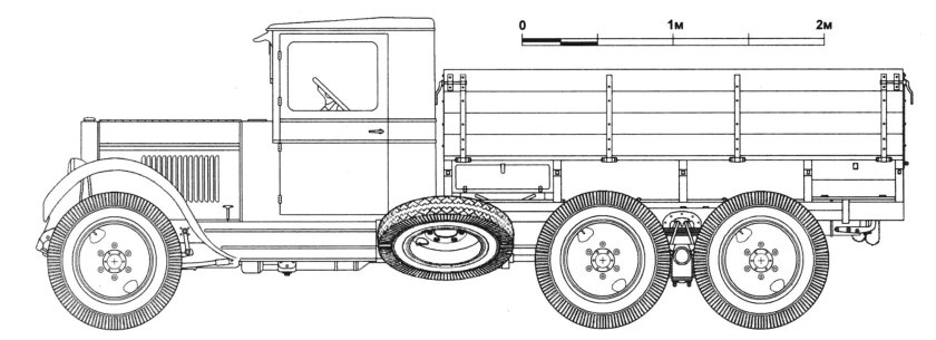 ЗИС-6 чертежи