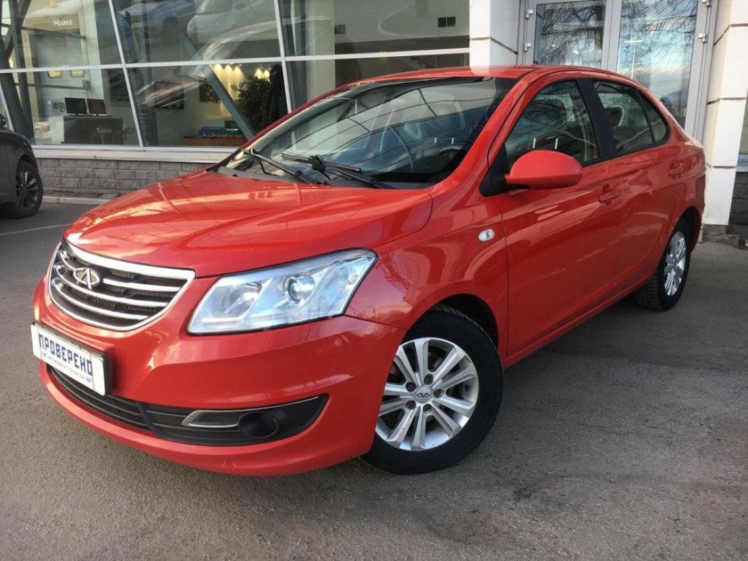 Красный Chery Bonus a19