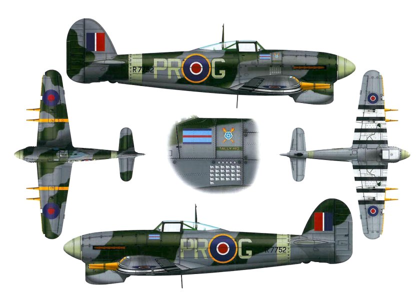 Хоукер Темпест самолет