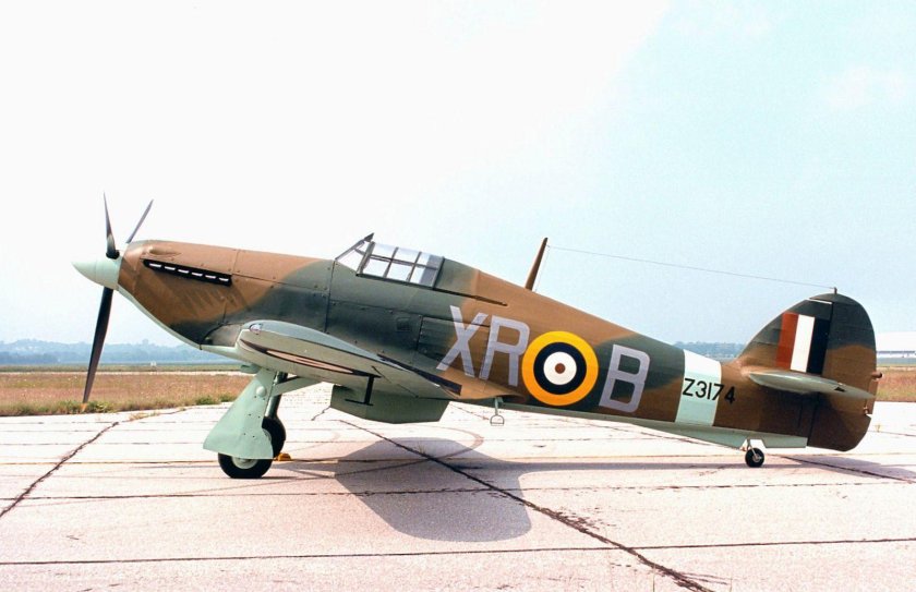 Hawker Hurricane истребитель