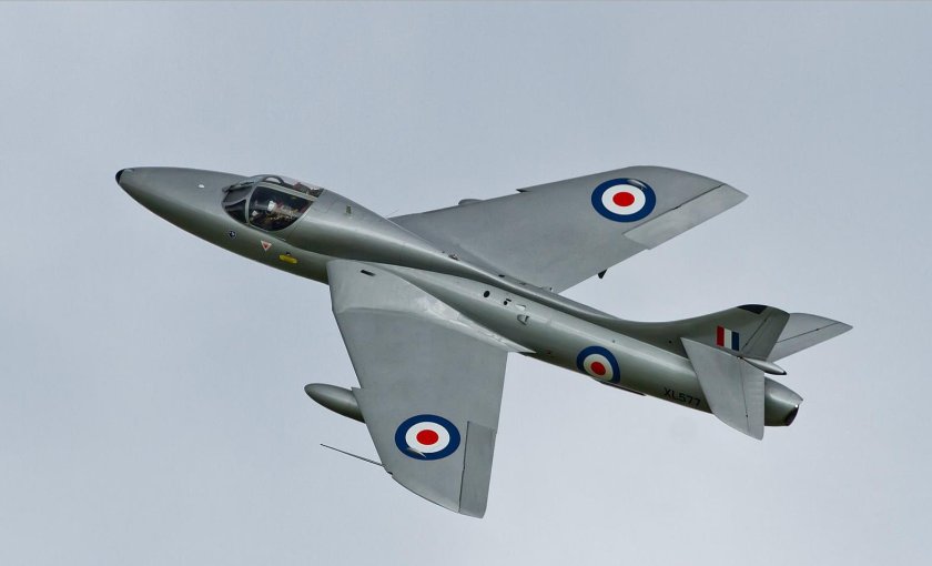 Хантер самолет