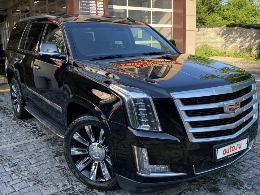 Кадиллак Эскалейд черный