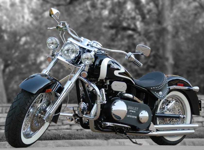 Харлей Дэвидсон чоппер 1959