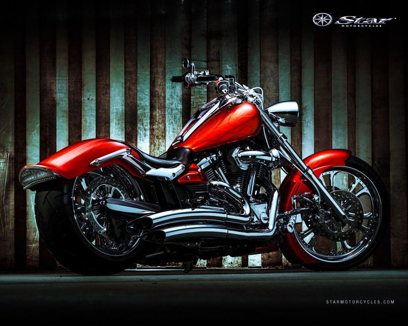 Чоппер мотоцикл Харлей Дэвидсон
