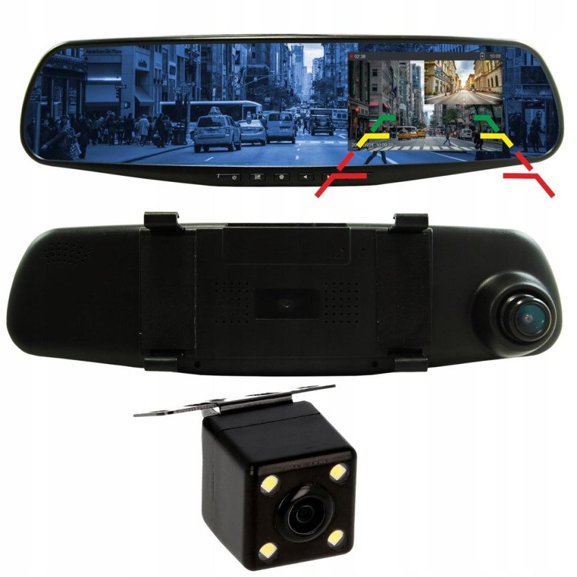 Видеорегистратор зеркало go Style dvr48e