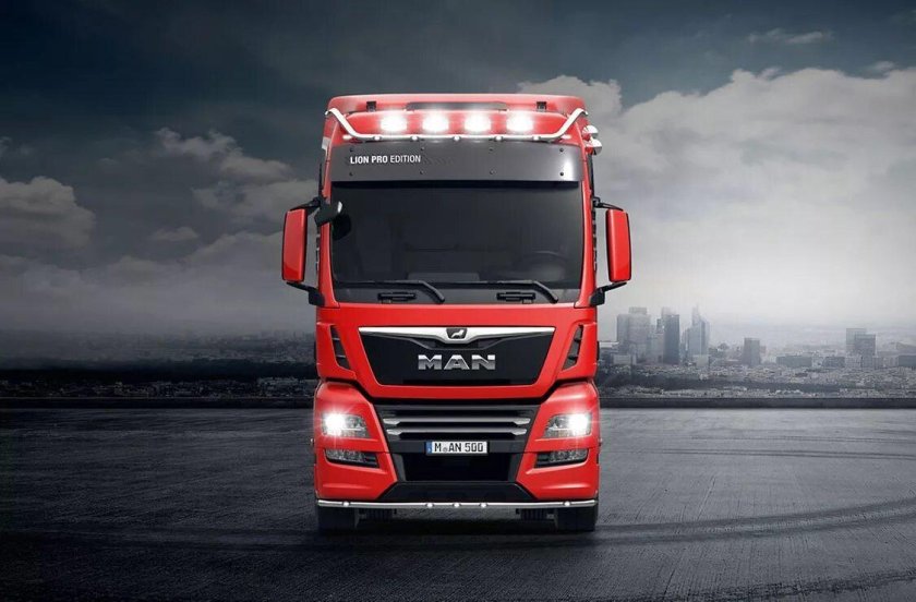 Грузовик man TGX Euro 6