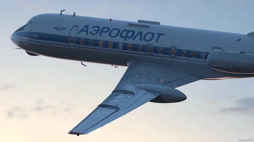 Ту-134б-3 Аэрофлот