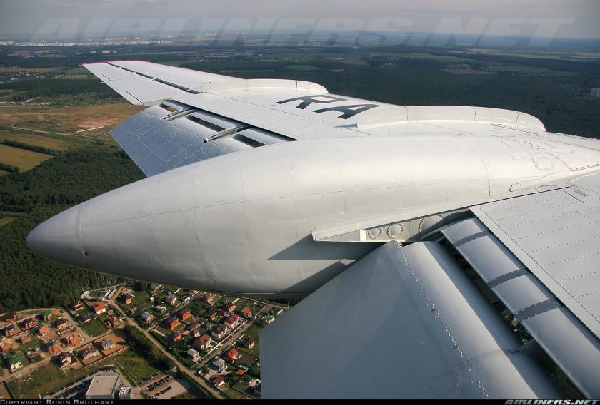 Ту-134а закрылки