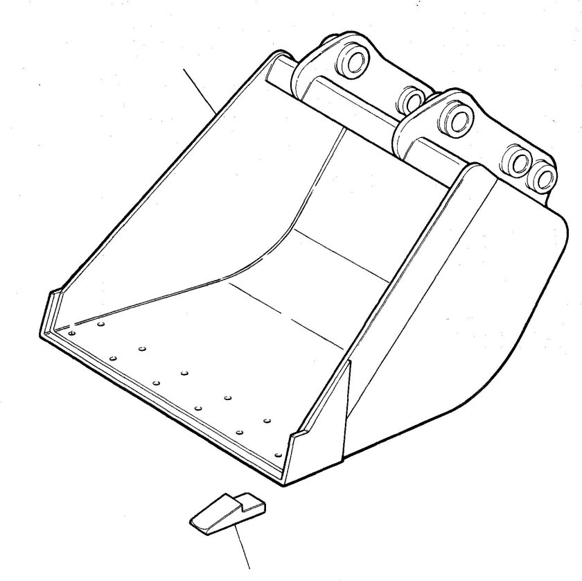 Ковш Коматсу 300