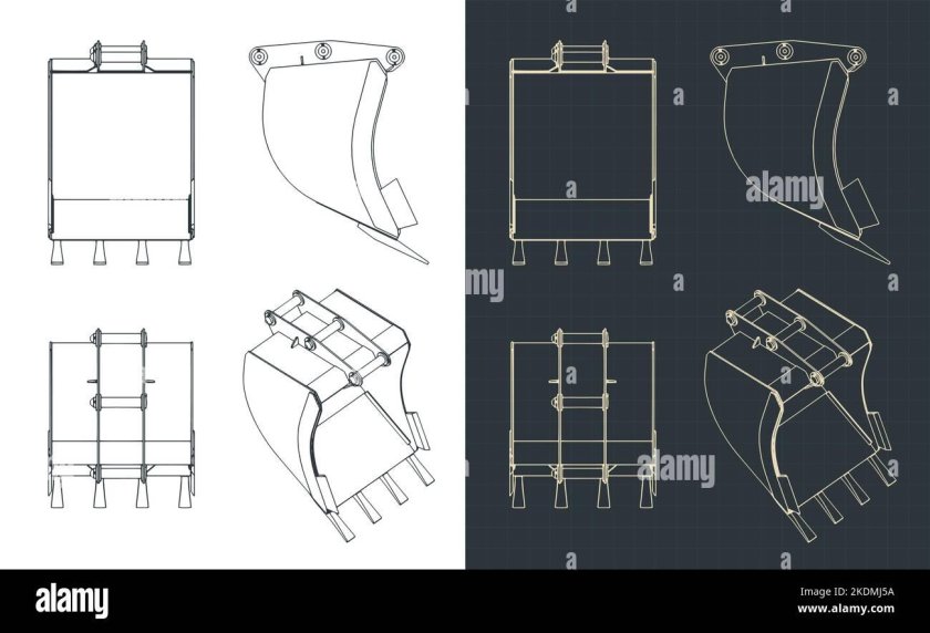 Сиденье ковш чертеж