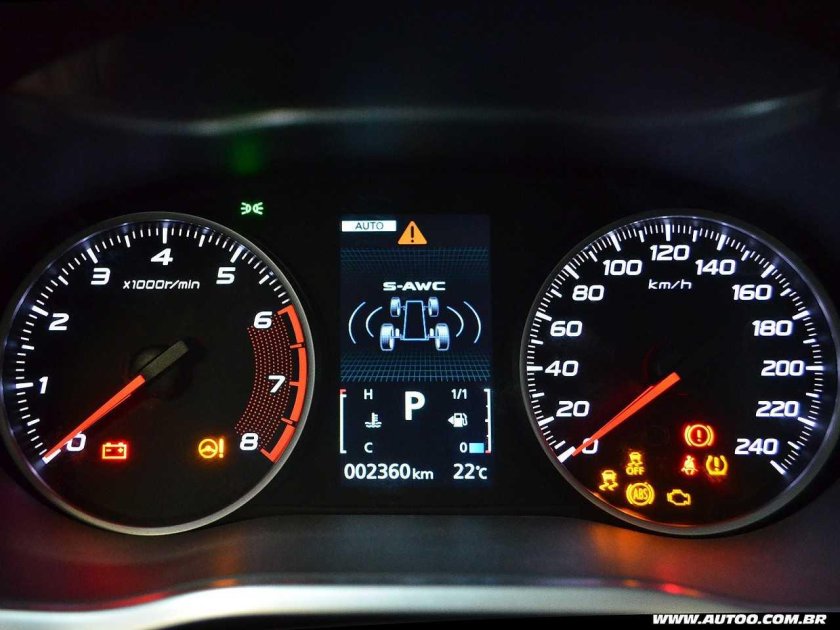 Митсубиши Эклипс кросс значки на панели что означает