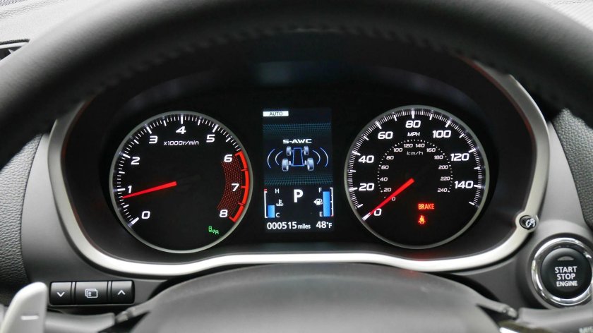 Приборная панель Митсубиси Эклипс кросс