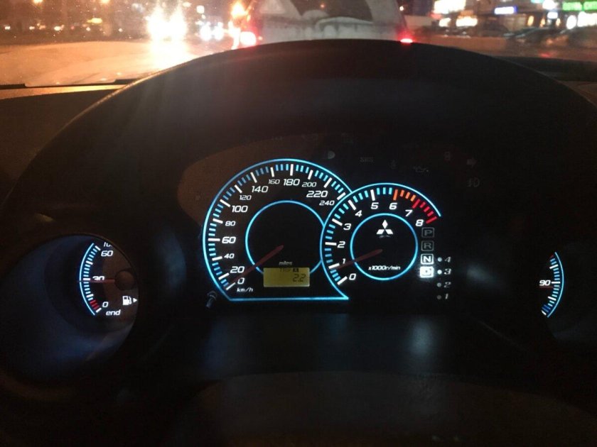 Eclipse 3g приборная панель