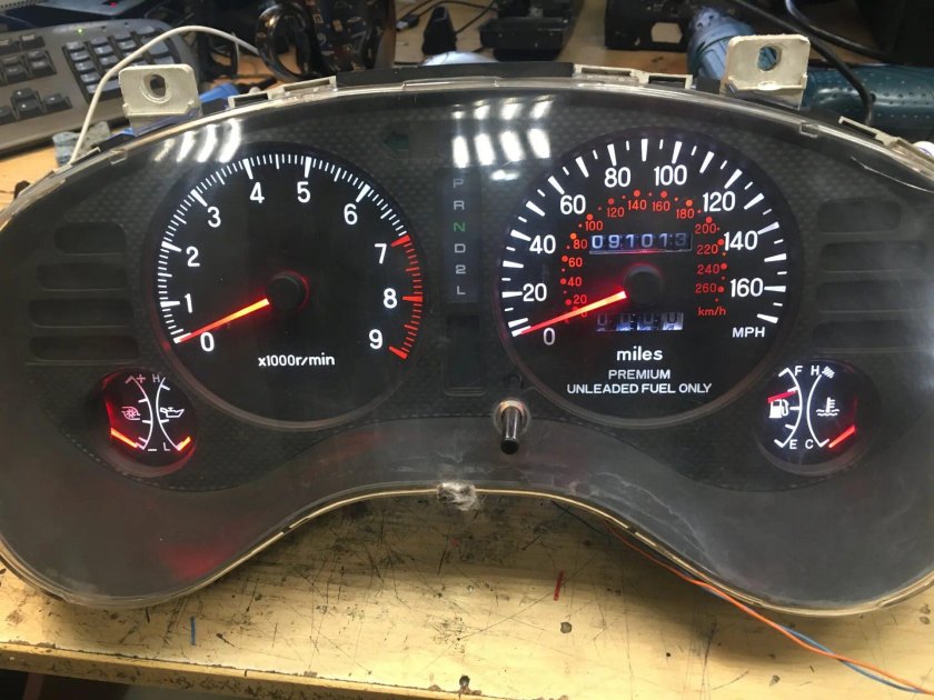 Приборка Митсубиси Эклипс 2