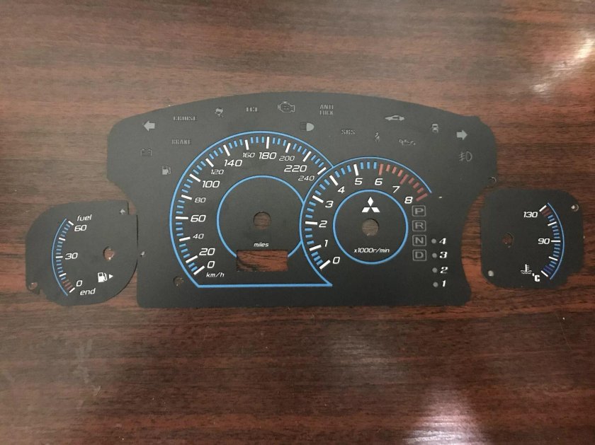 Eclipse 3g приборная панель