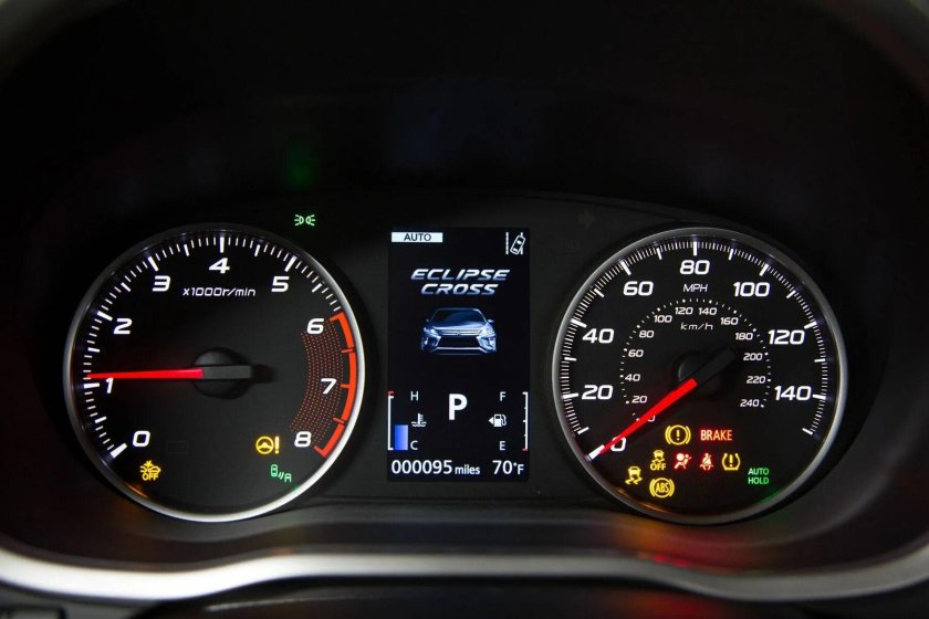 Приборная панель Эклипс кросс 2021