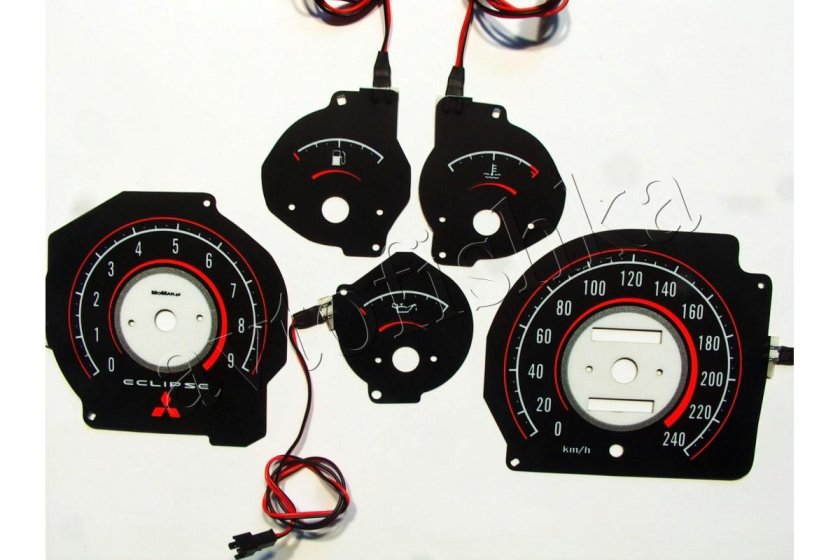 Шкала приборов Mitsubishi Eclipse 1g