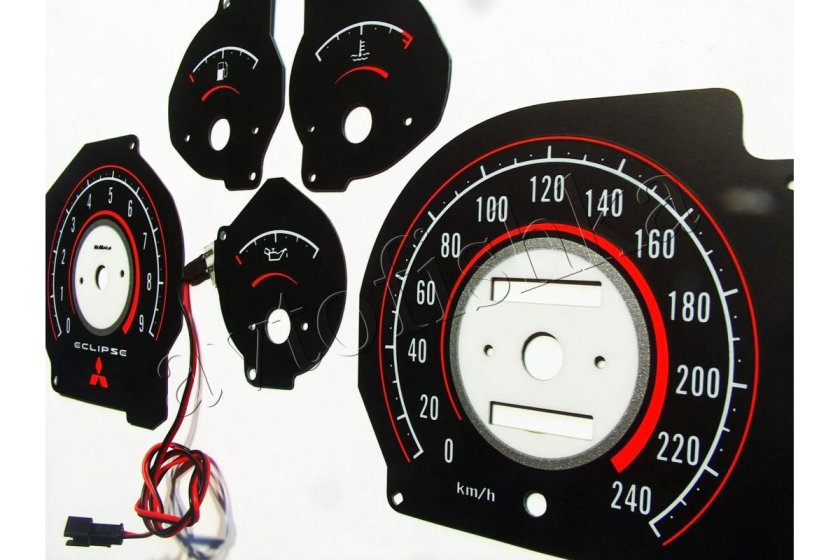 Шкала приборов Mitsubishi Eclipse 1g