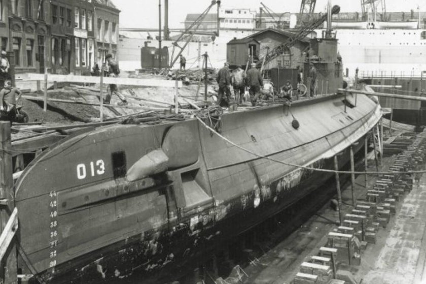 Подводная лодка минога 1908