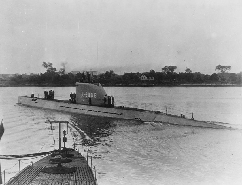German Submarine u-3008