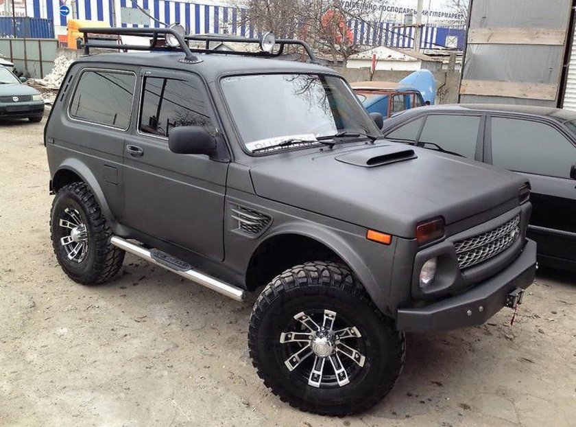 Нива 2131 в рапторе