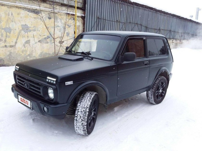 Нива Урбан черный Раптор