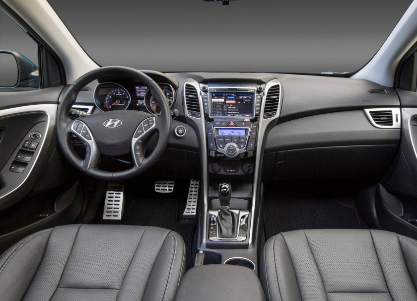 Хендай Элантра 2016 салон