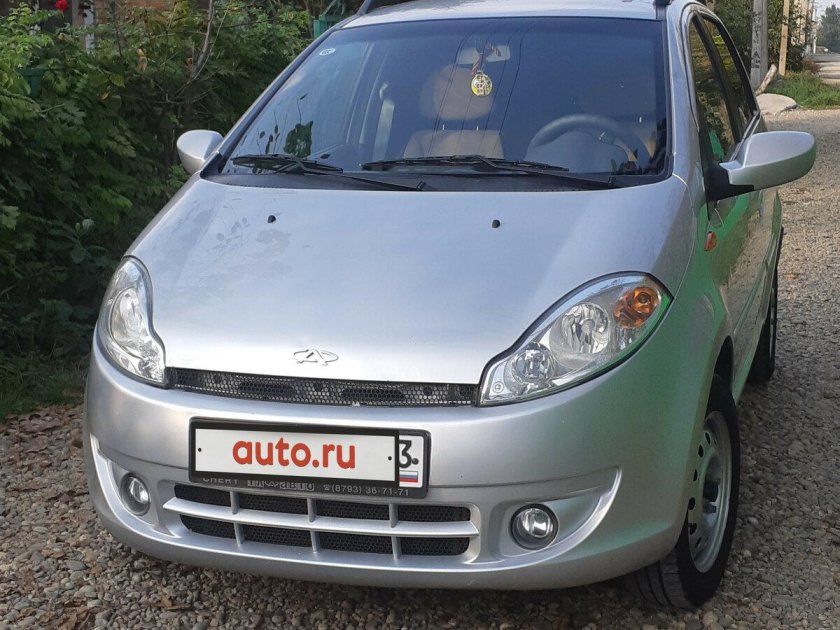 Chery Kimo 2012 серебристый