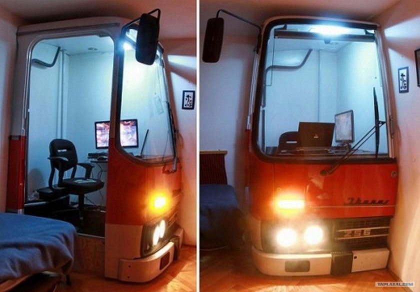 Икарус кабина