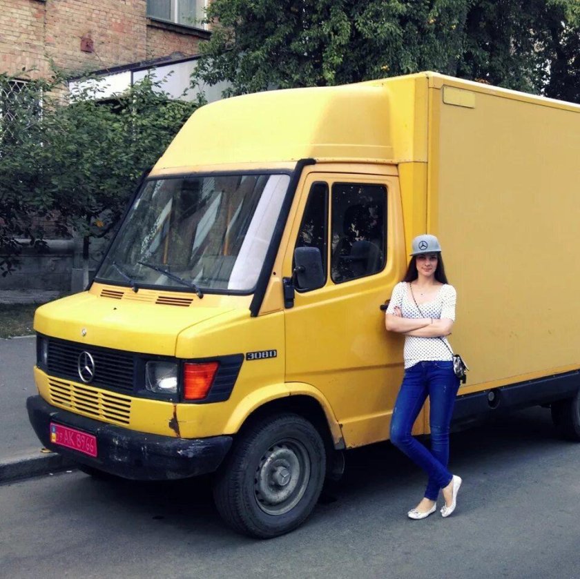 Mercedes Benz t1 почтовик
