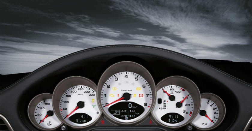 Приборная панель Порше 911