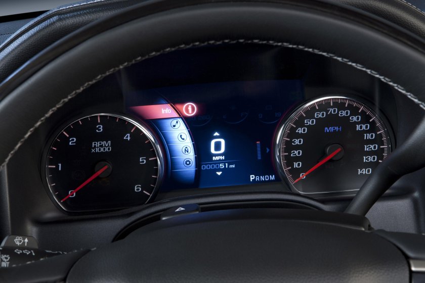 GMC Sierra приборная панель