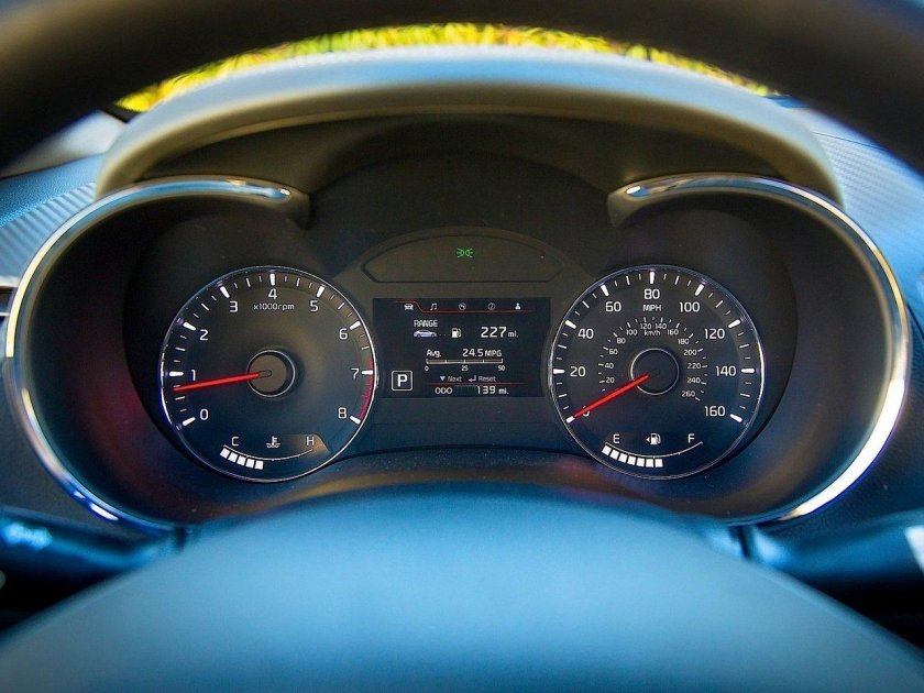 Приборная панель авто Киа
