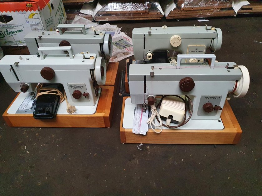 Размер ремня на швейную машинку Чайка 134а