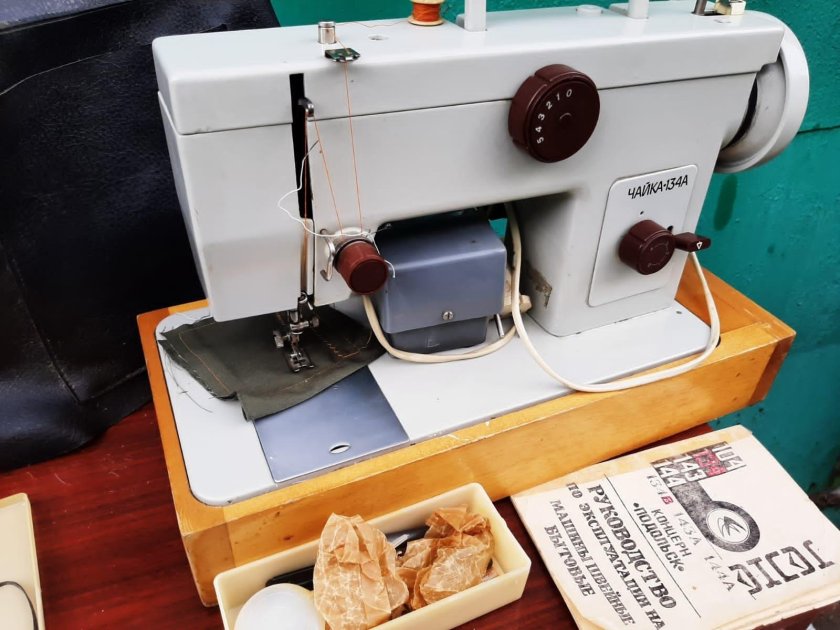 Строение машинки Чайка 134