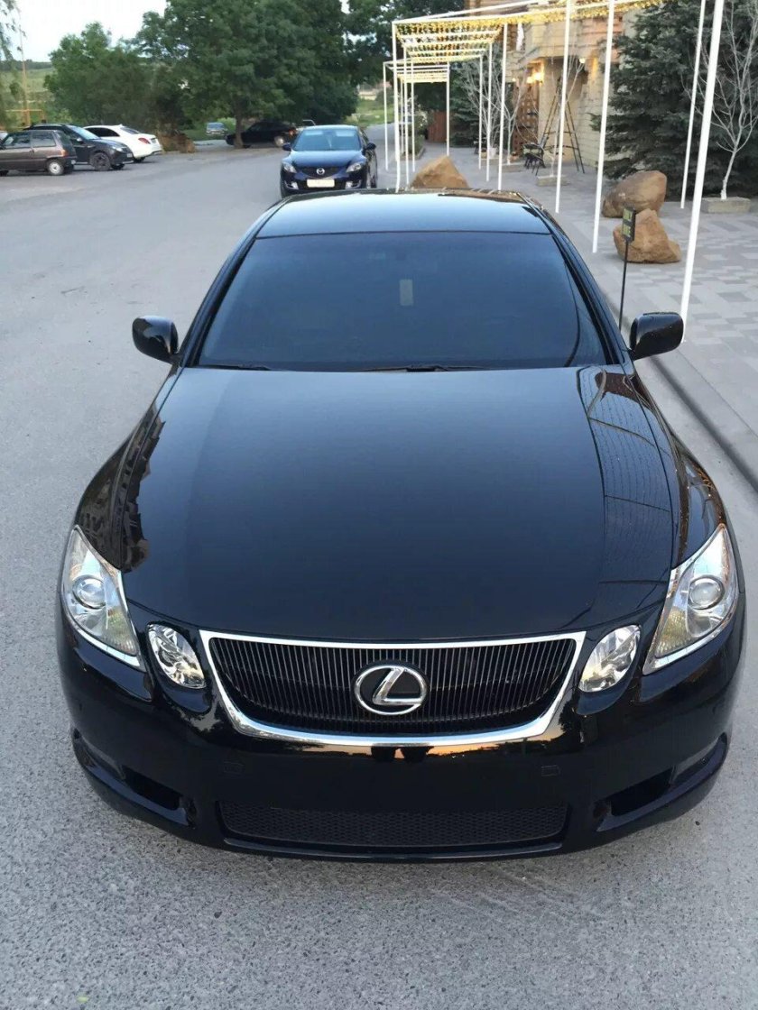 Лексус gs300 2008 черный
