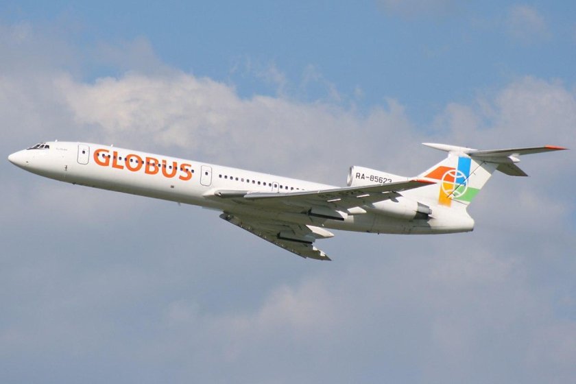 Авиакомпания Глобус ту 154