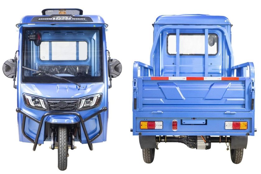 Электротрицикл rutrike кабина