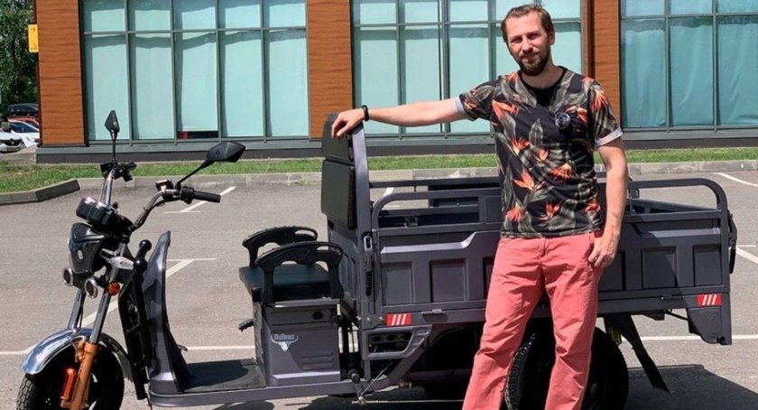 Грузовой электротрицикл rutrike Дукат 1500