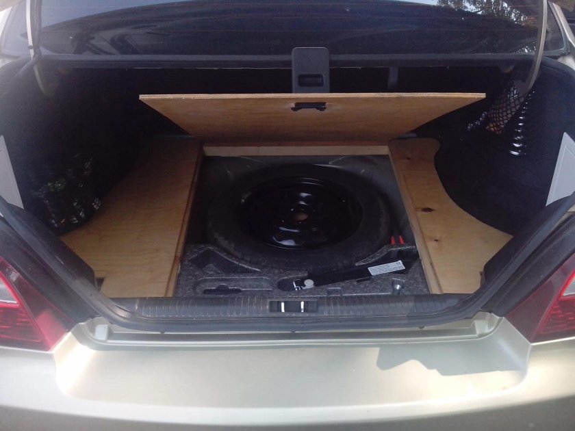 Фальшпол в багажник Дэу Нексия