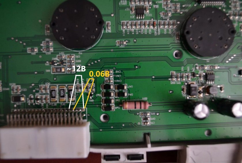 BYD f3 лампочки приборки