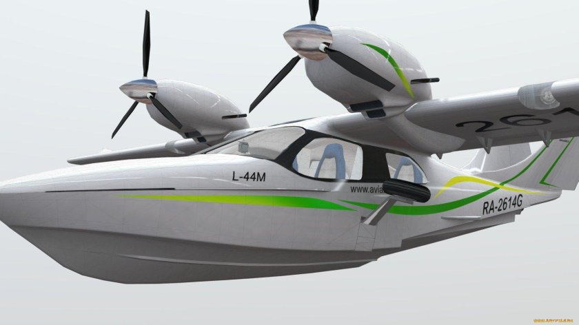 Гидросамолет Чайка л-44