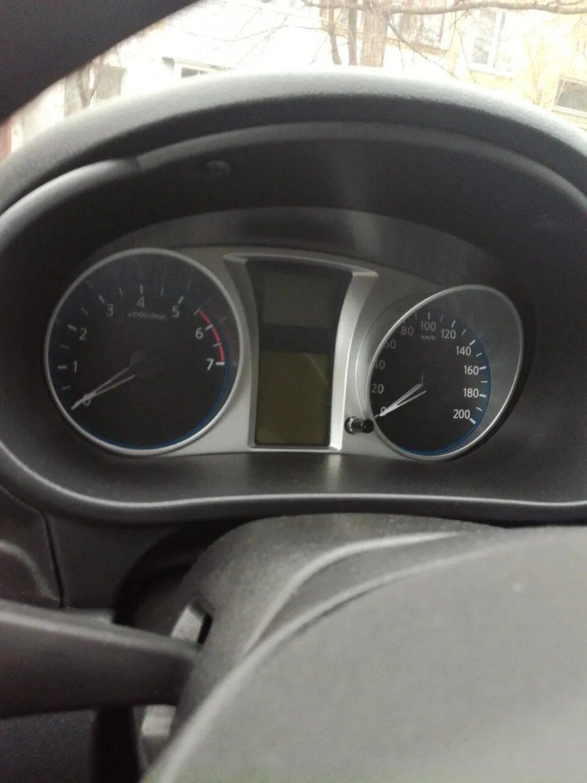 Приборка Datsun