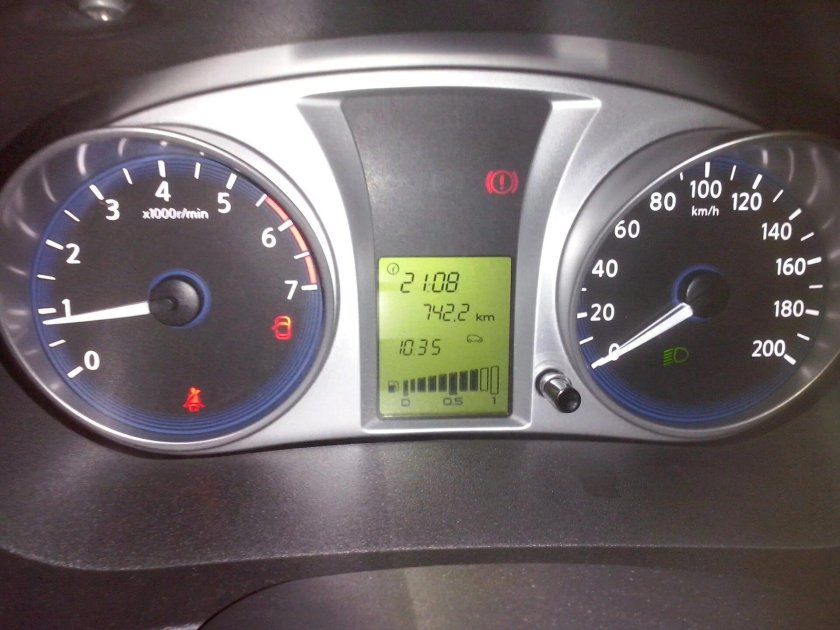 Датсун щиток приборов в гранту