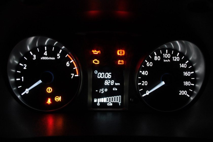 Комбинация приборов Datsun