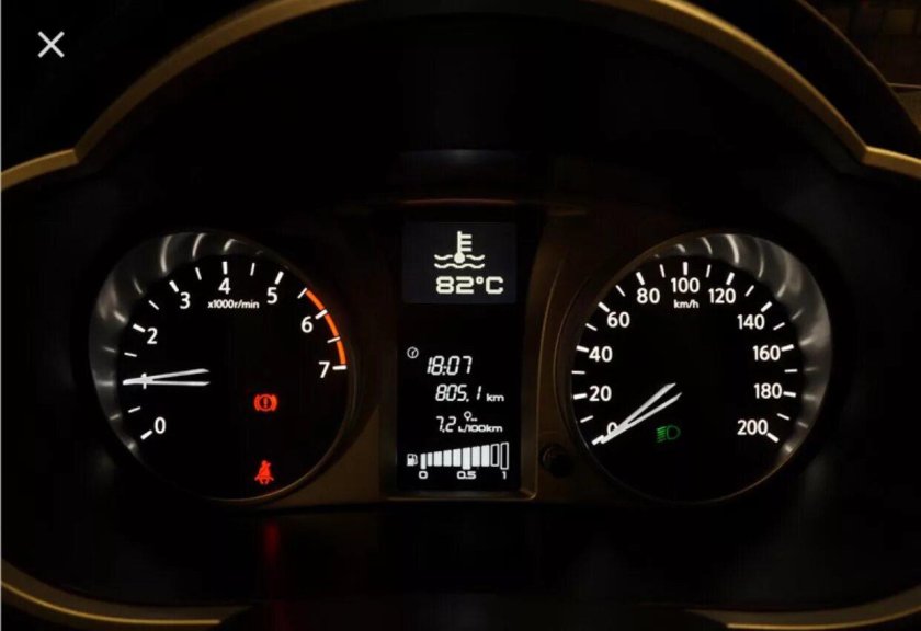 Панель приборов Datsun on do