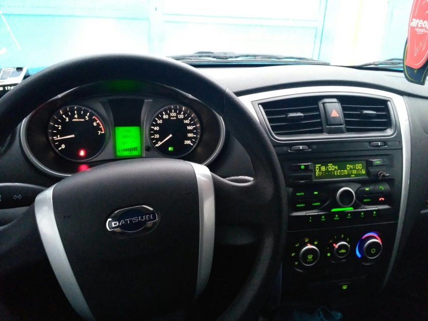 Панель Датсун он до